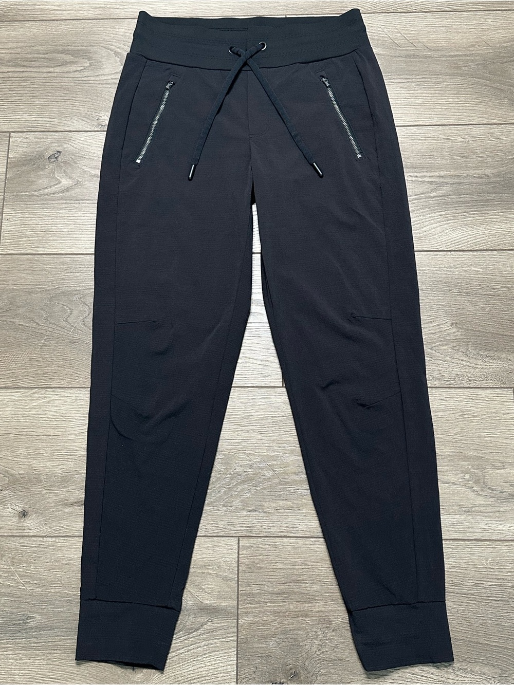 Athleta Trekkie North Jogger Mid Rise Active Hiking Pants Black Size 0